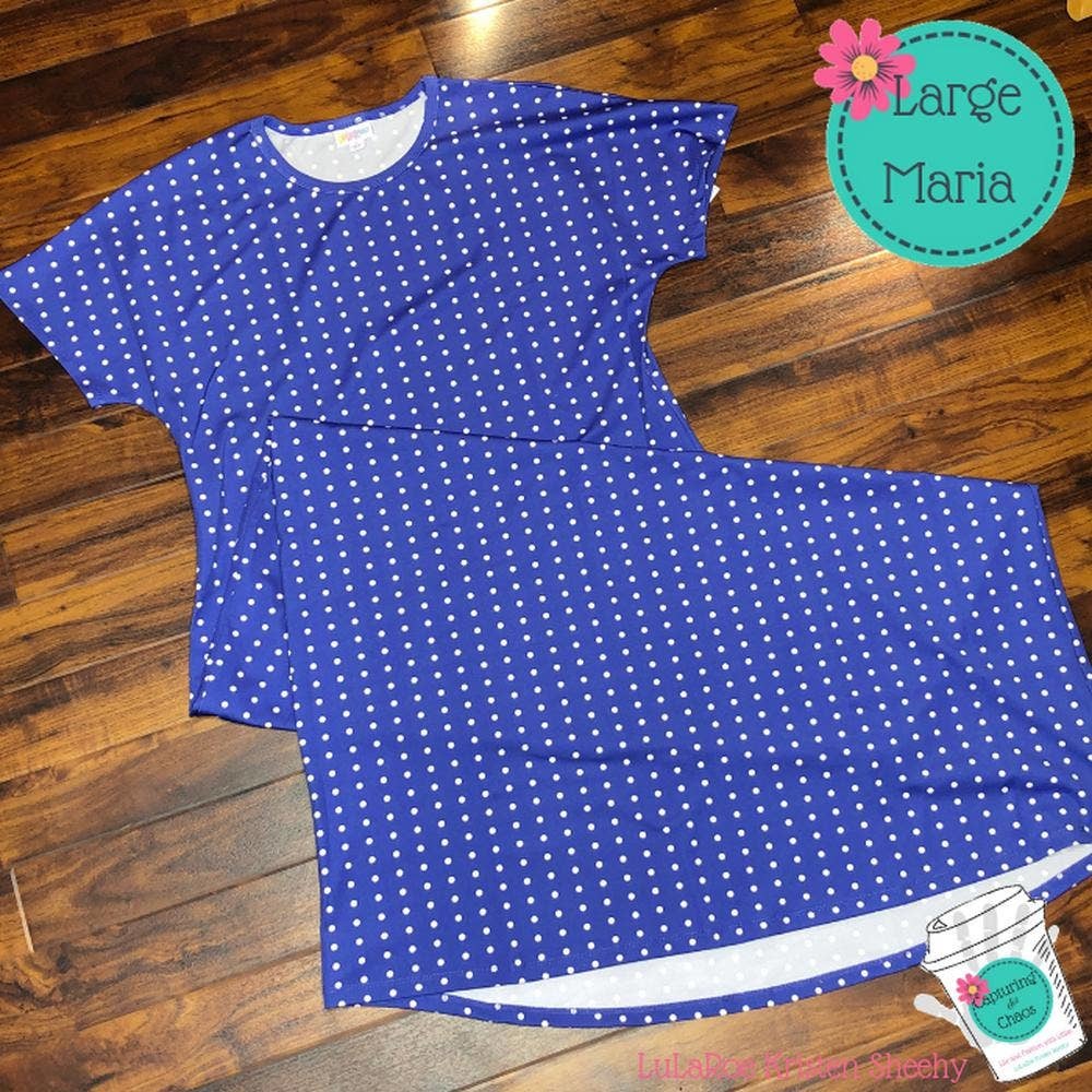 LuLaRoe Maria, Large, NWT